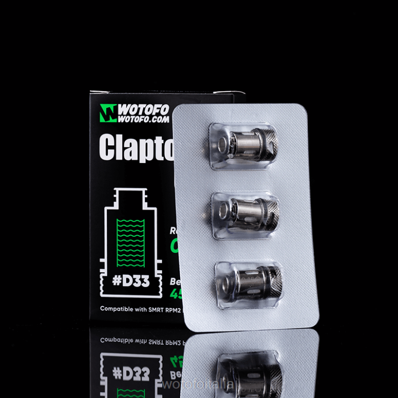 Wotofo SMRT bobina pod giri/min2 d31 a1 conico nexmesh 3pz RDB6V373 Wotofo Milano