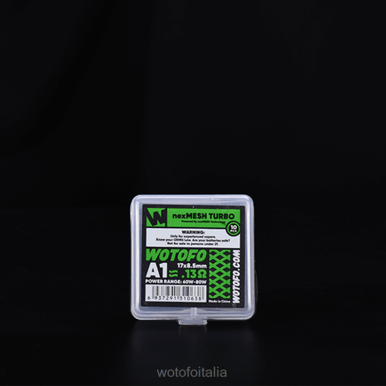 Wotofo NEXMESH per profilo 1.5 e rdta nexmesh turbo 10 pezzi RDB6V323 Wotofo Milano