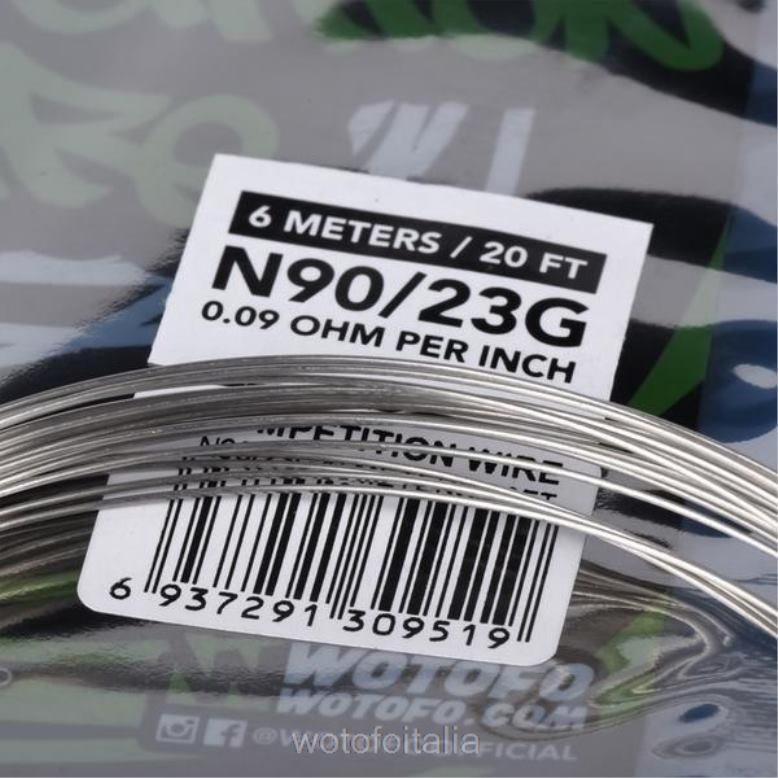Wotofo bobina di filo precostruita Filo da competizione ni90 - 23g RDB6V363 Wotofo Milano