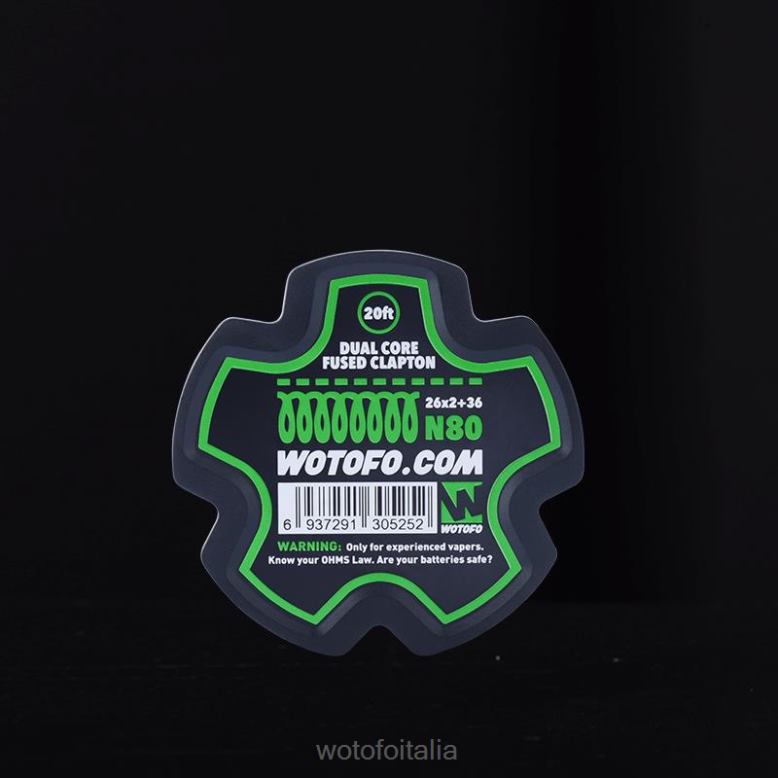 Wotofo bobina di filo precostruita clapton fuso dual core - 26*2+36 RDB6V353 Wotofo Milano