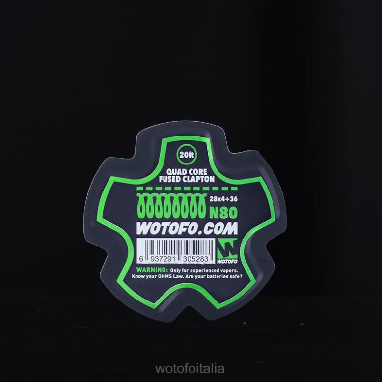 Wotofo bobina di filo precostruita clapton fuso quad core RDB6V357 Wotofo Flavors