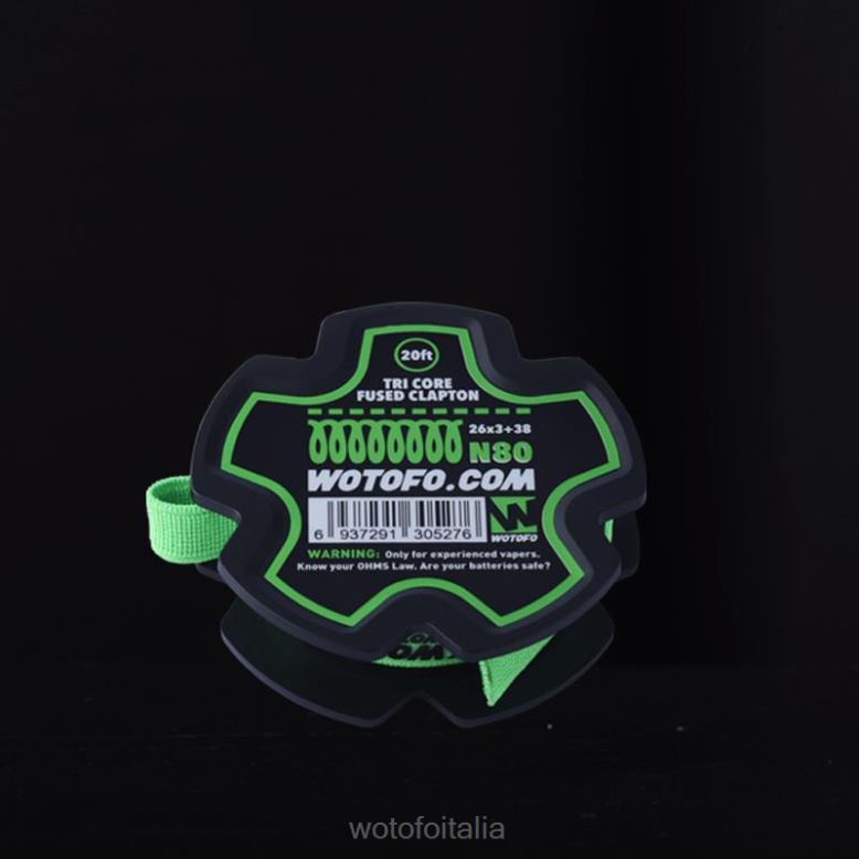 Wotofo bobina di filo precostruita clapton fuso tricore RDB6V358 Wotofo Vape Pods