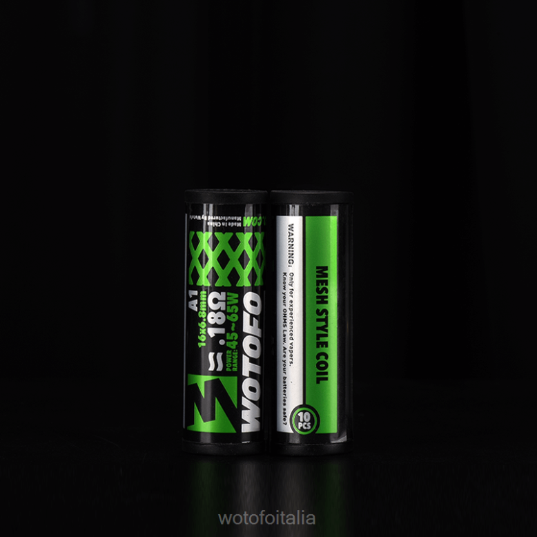 Wotofo bobina in stile mesh profilo ps 0,3ohm 10pz RDB6V315 Wotofo Sigaretta Elettronica