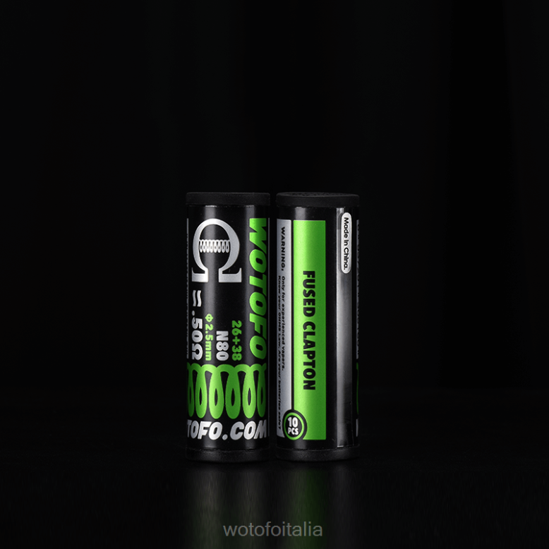 Wotofo bobine precostruite Clapton fuso 10pz RDB6V335 Wotofo Sigaretta Elettronica