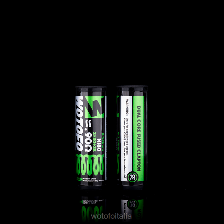 Wotofo bobine precostruite clapton con fusibile dual core 0,28 ohm 10pz RDB6V314 Wotofo Shop Online