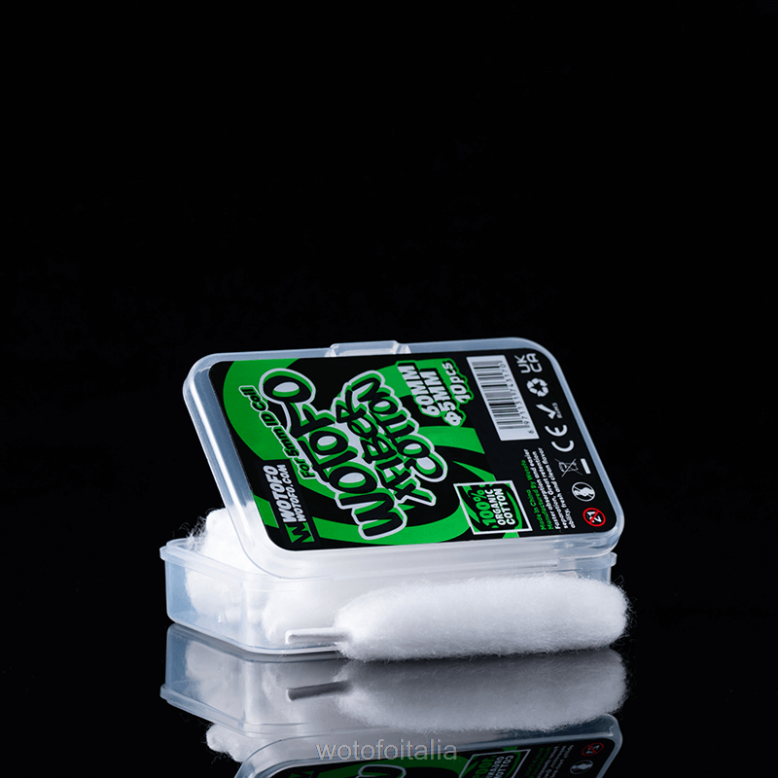 Wotofo cotone xfiber per bobina identificativa 5 mm di spessore 10 pz RDB6V348 Wotofo Vape Pods
