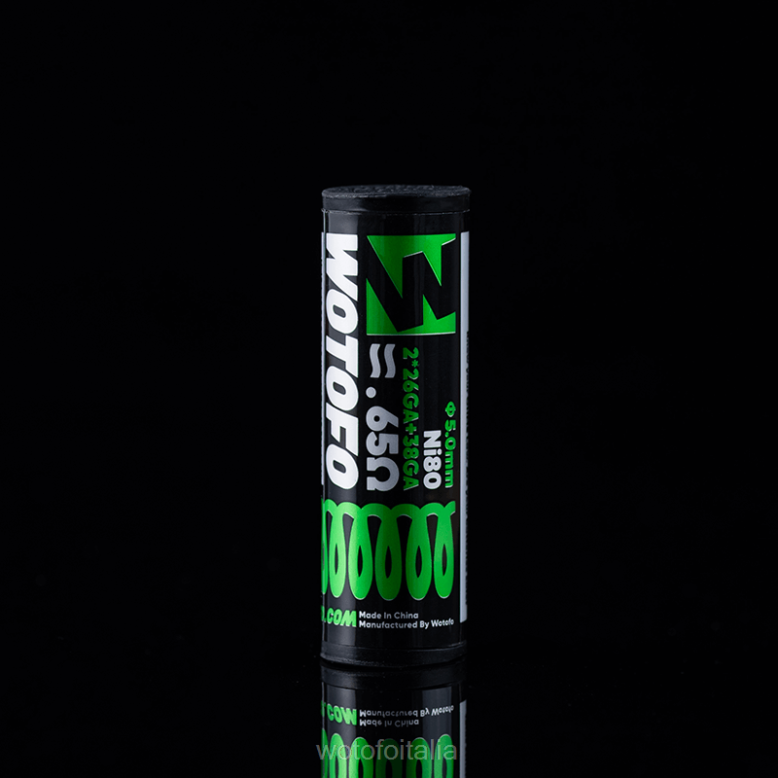Wotofo id bobina precostruita clapton con fuso dual core 0,65ohm 5mm 5pz RDB6V347 Wotofo Flavors