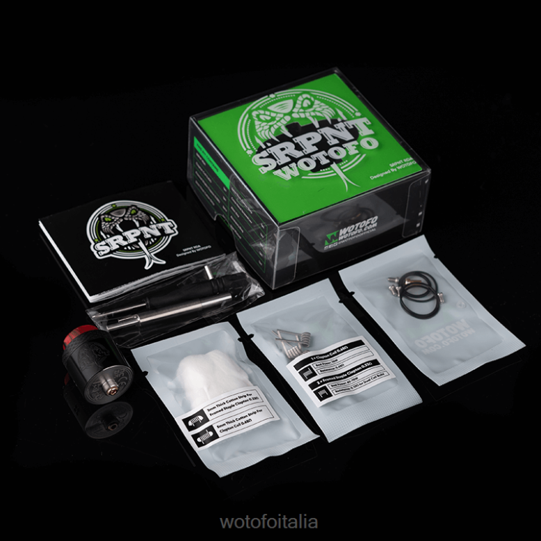 Wotofo srpnt rda canna di fucile RDB6V206 Wotofo Vape Review