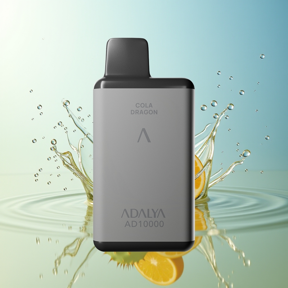 Adalya AD 10000 Puff Vapore Monouso Splash di Cactus Grigio Spazio Ricaricabile