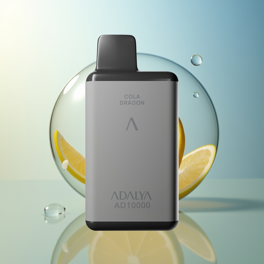 Adalya AD 10000 Puffs Amore 66 Grigio Spazio USB-C Ricaricabile