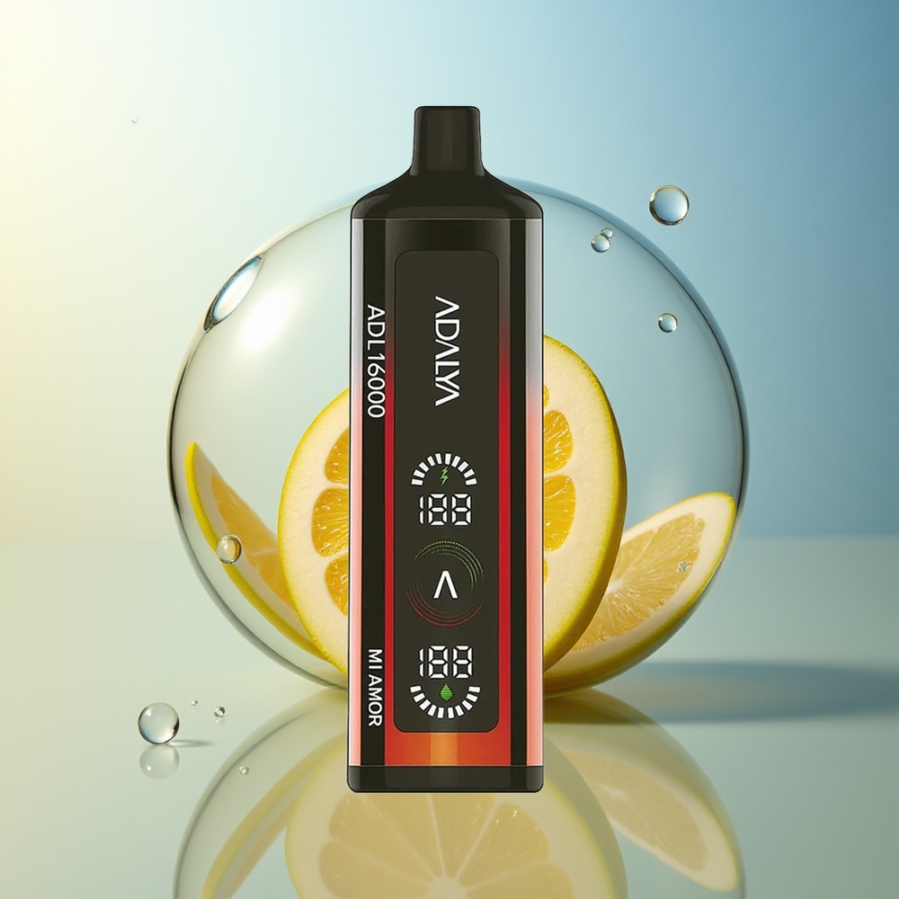 Adalya ADL 16000 PRO Puff Disposable Vape Mi Amore Acciaio Lucido