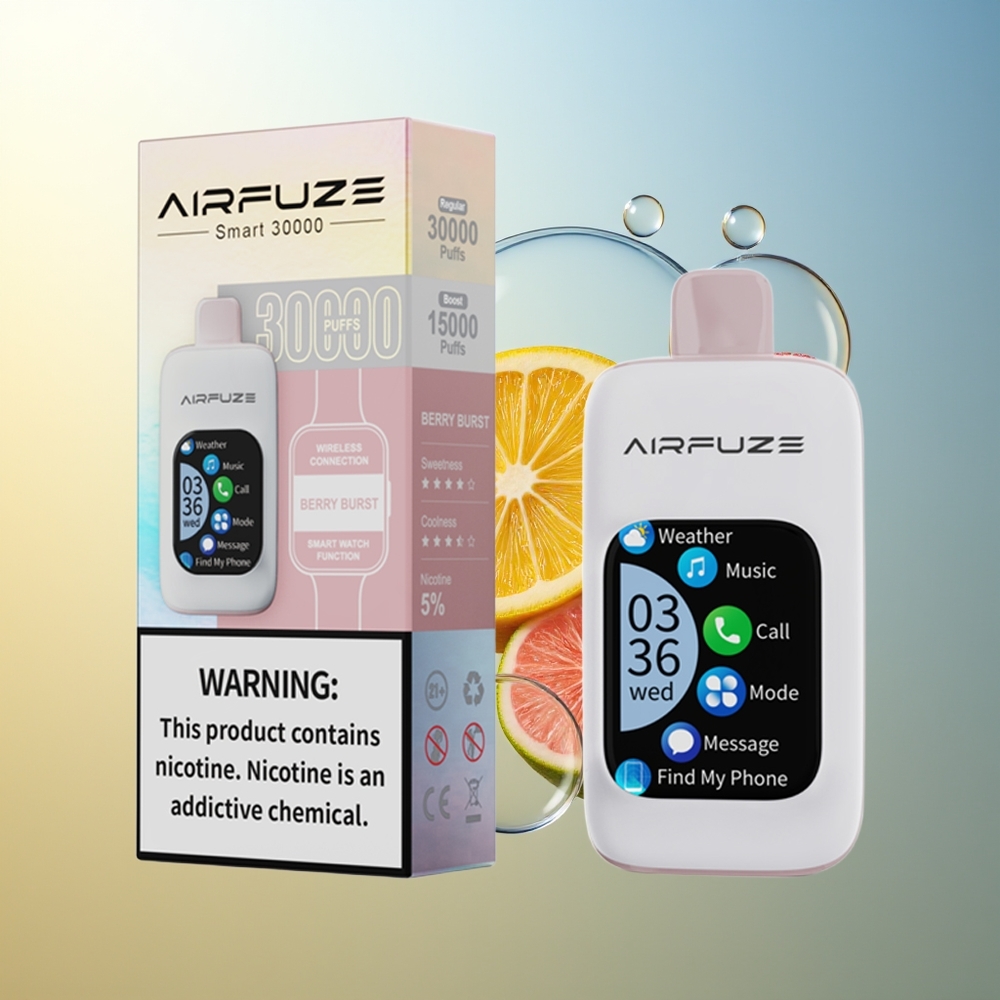 AirFuze Smart 30000 Puff Esplosione di Bacche Display Touch 5%