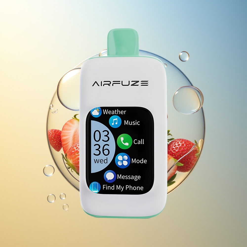 AirFuze Smart 30000 Puff Fragola Estate TFT Touch