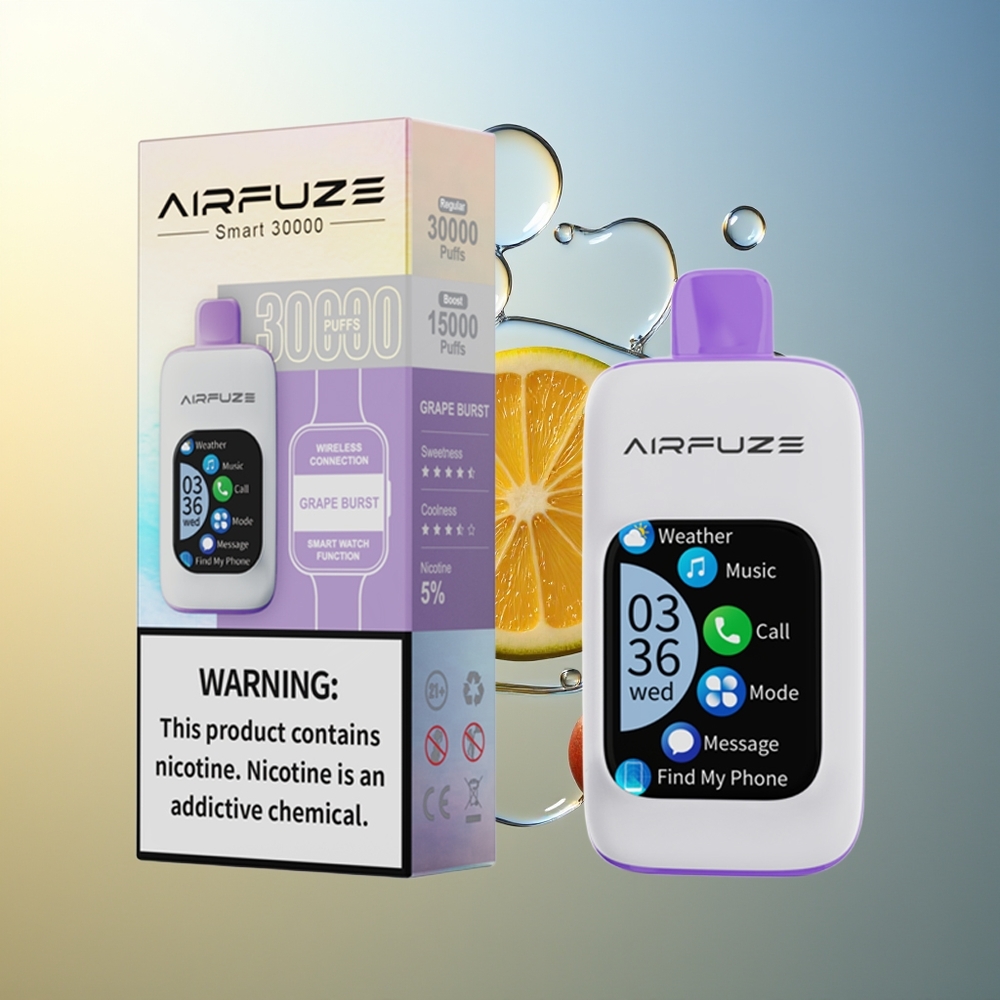 AirFuze Smart 30000 Puff Pod Grappolo Esplosione Display TFT 2.01\'\'