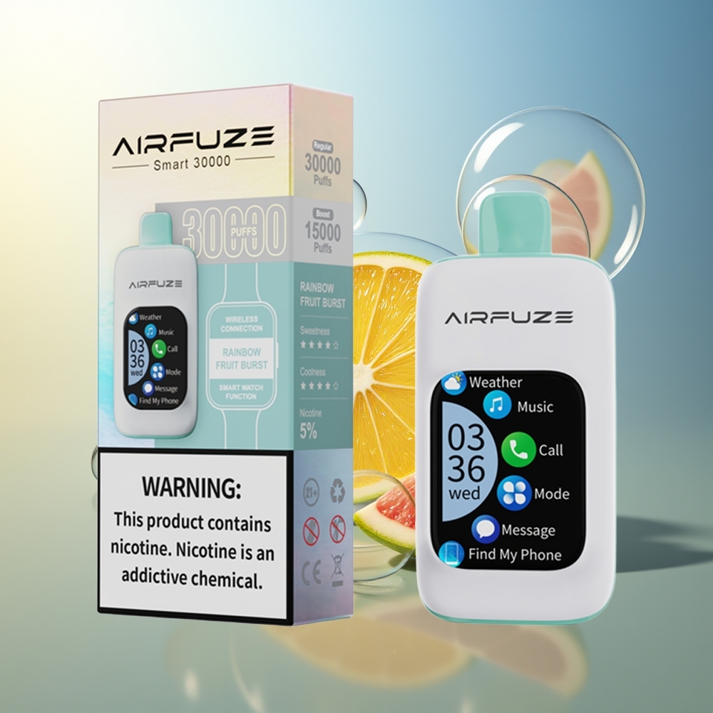 AirFuze Smart 30000 Puff Pod TFT Arcobaleno Frutta Esplosione