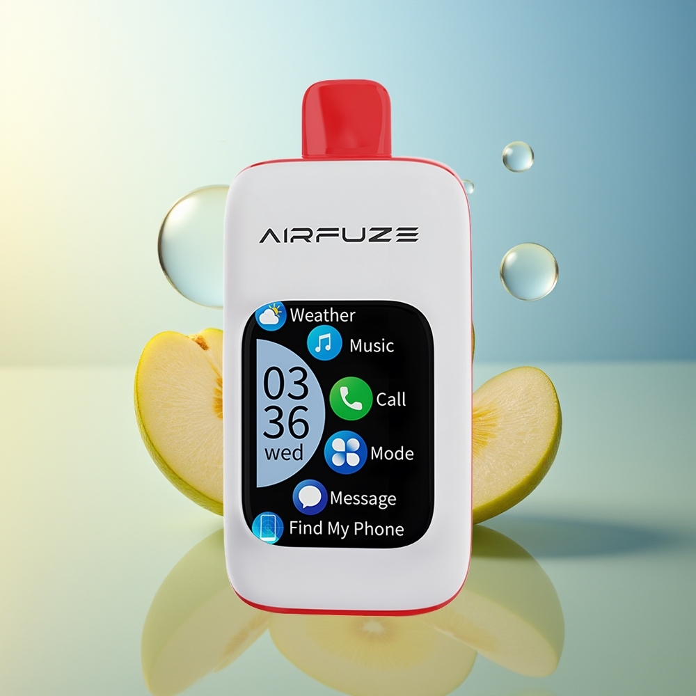 AirFuze Smart 30000 Puff Triple Mela Display TFT Ricaricabile Tipo-C
