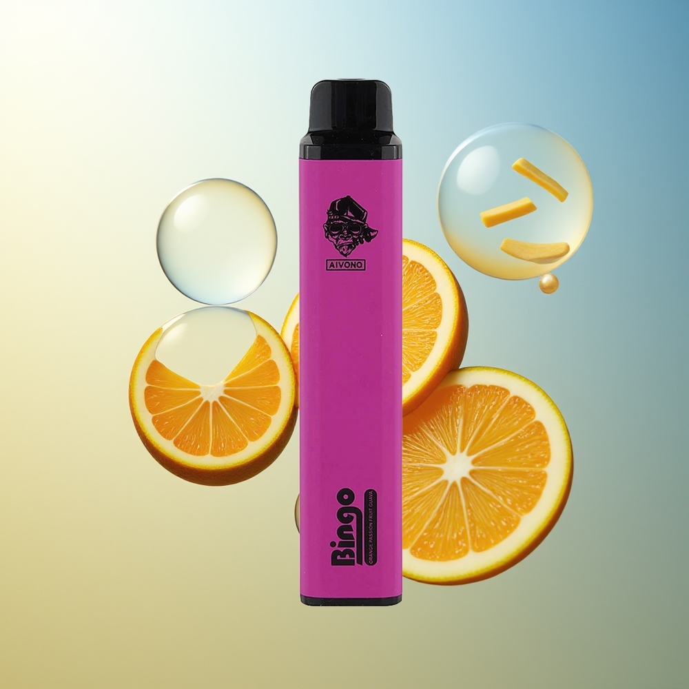 Aivono Aim Bingo 4000 Puff Arancia Frutto della Passione Guava 10mL 1000mAh