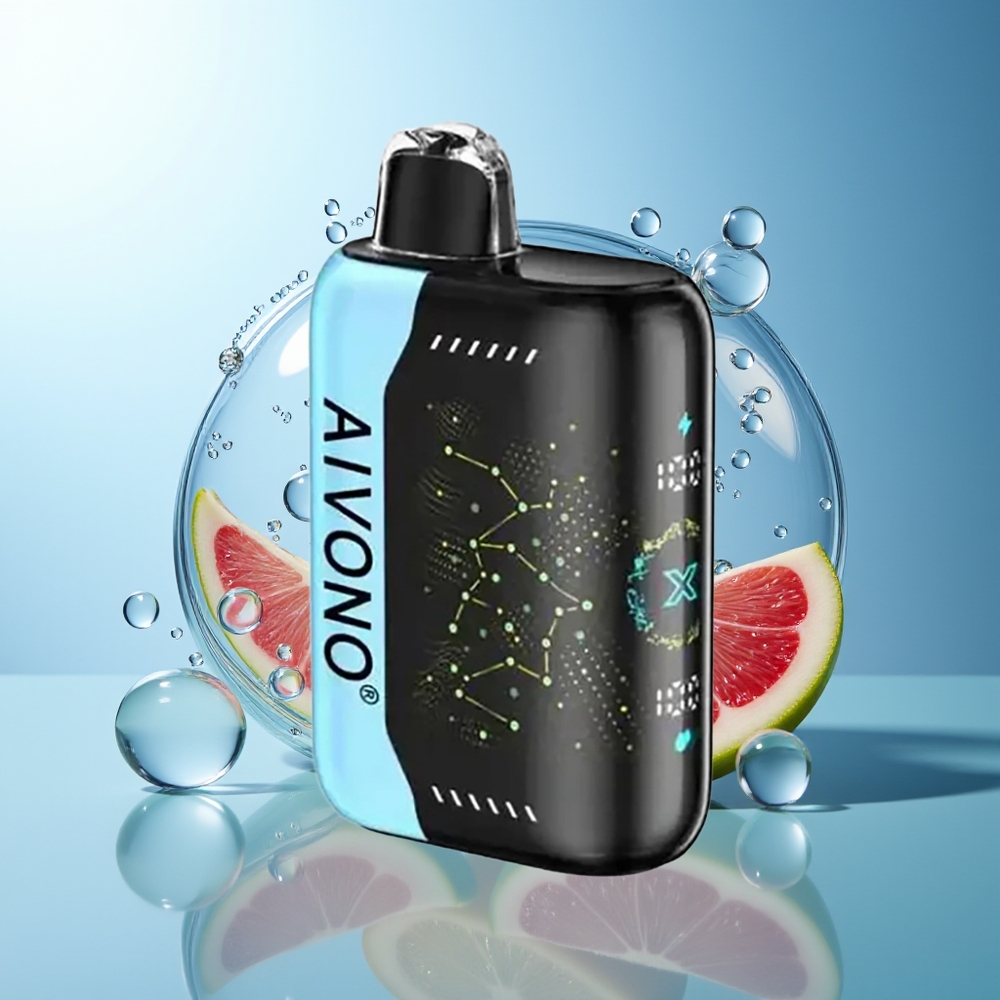 Aivono Aim Boom 25000 Puff Blu Lampone Ghiaccio 650mAh Tipo-C