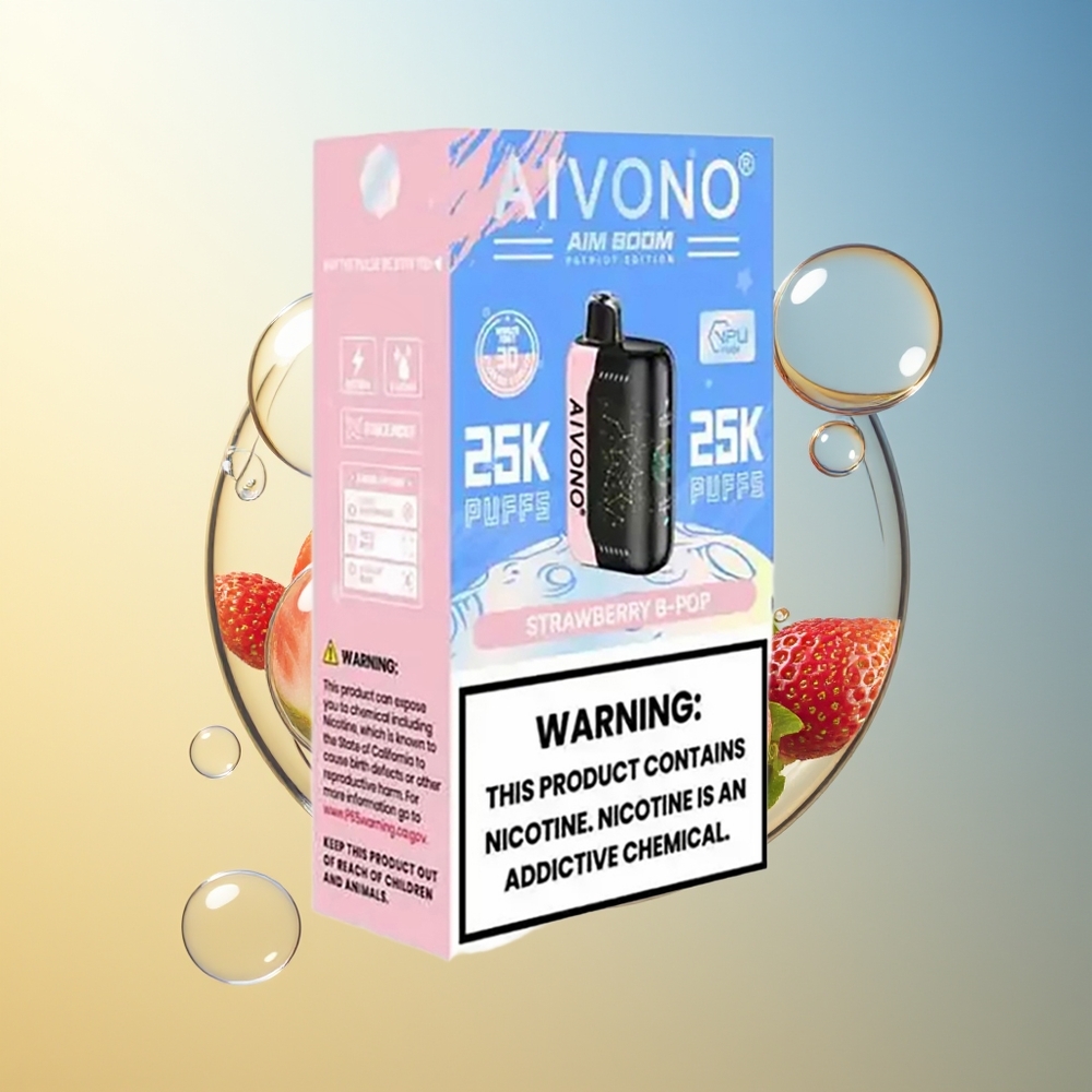 Aivono Aim Boom 25000 Puff Fragola B Pop 28ml Tipo-C