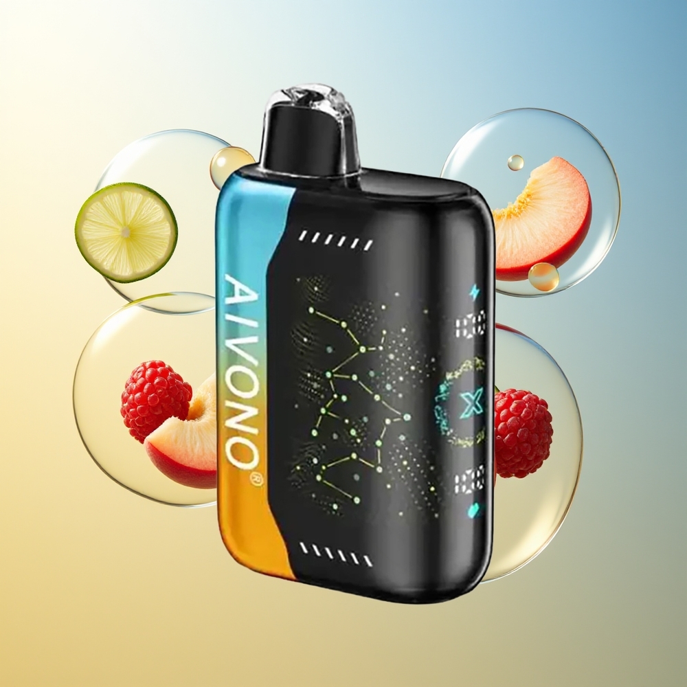Aivono Aim Boom 25000 Puff Lampone Pesca Lime 650mAh Type-C