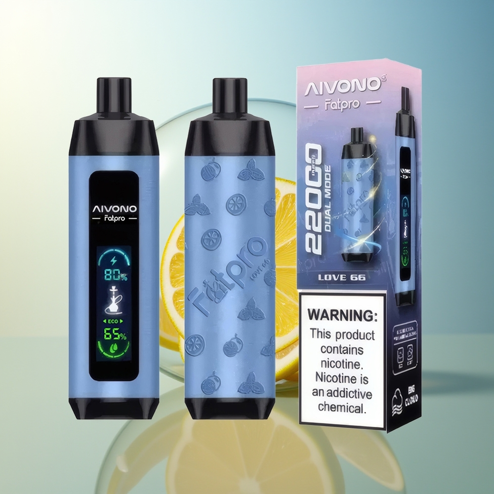 Aivono Aim Fatpro 22000 Puff Amor 66 Glicerina Vegetale & Modo Duale