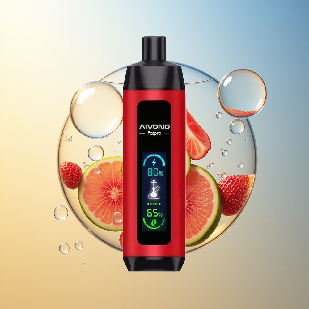 Aivono Aim Fatpro 22000 Puff Fragola Punch Eco/Boost