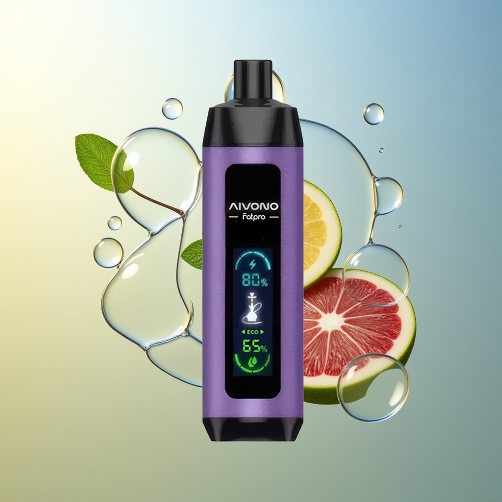 Aivono Aim Fatpro 22000 Puff Menta Uva Ricaricabile 28ml