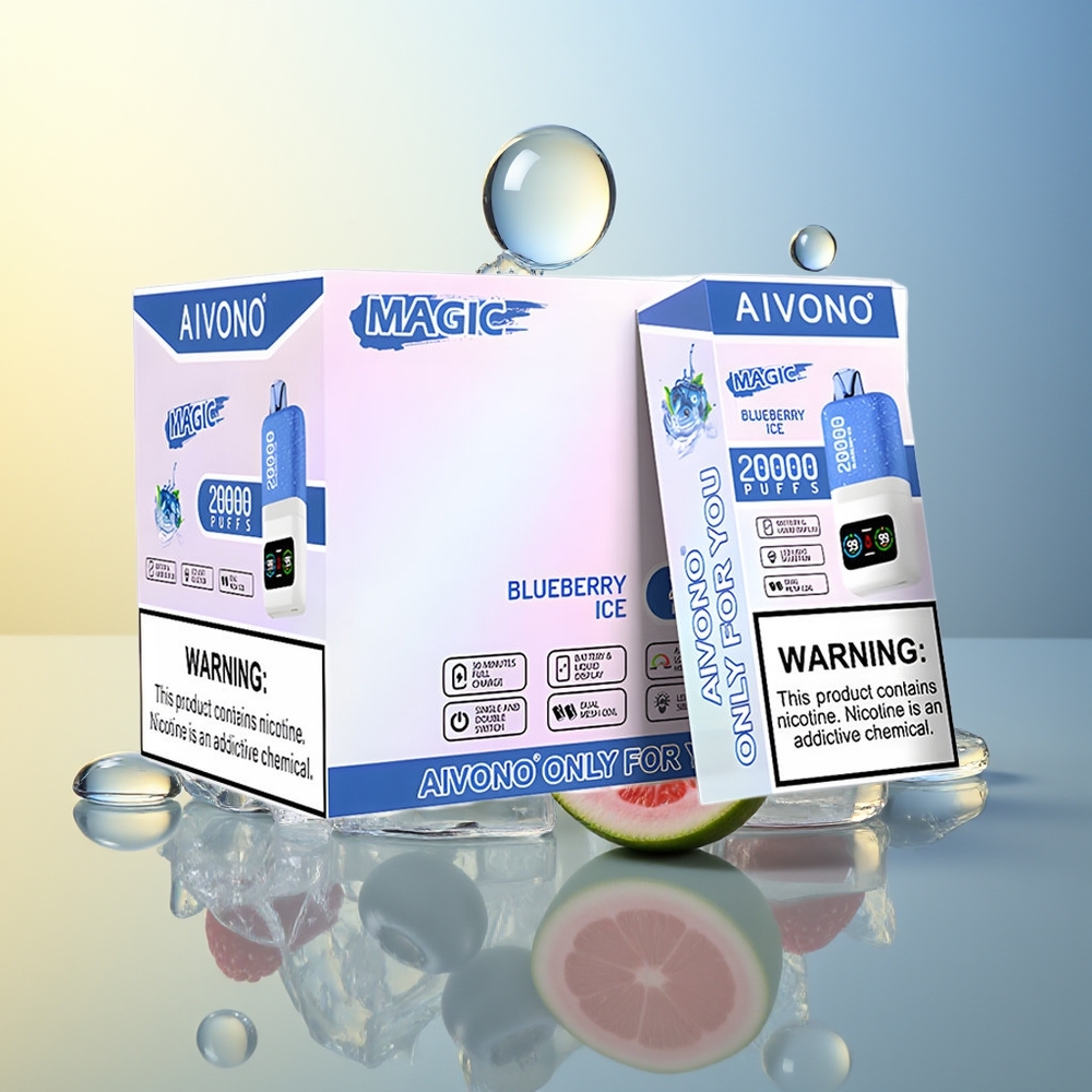 Aivono Aim Magic 20000 Puff Mirtillo Ghiaccio Dual Mesh