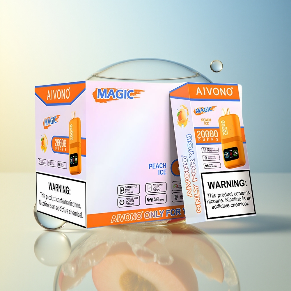 Aivono Aim Magic 20000 Puff Pesca Ghiaccio Dual Mesh LCD