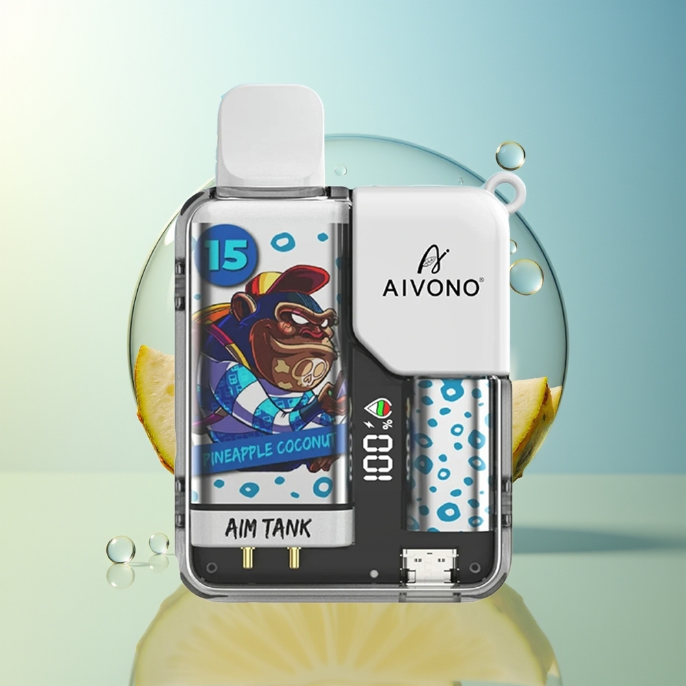 Aivono AIM-TANK 9500 Puff Ananas Cocco LCD 18ml