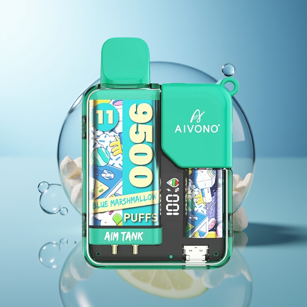 Aivono Aim-Tank 9500 Puff Blu Marshmallow LCD 18ml
