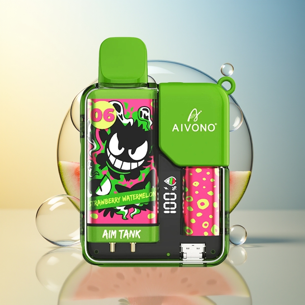 Aivono Aim-Tank 9500 Puff Fragola Anguria 18ml LCD