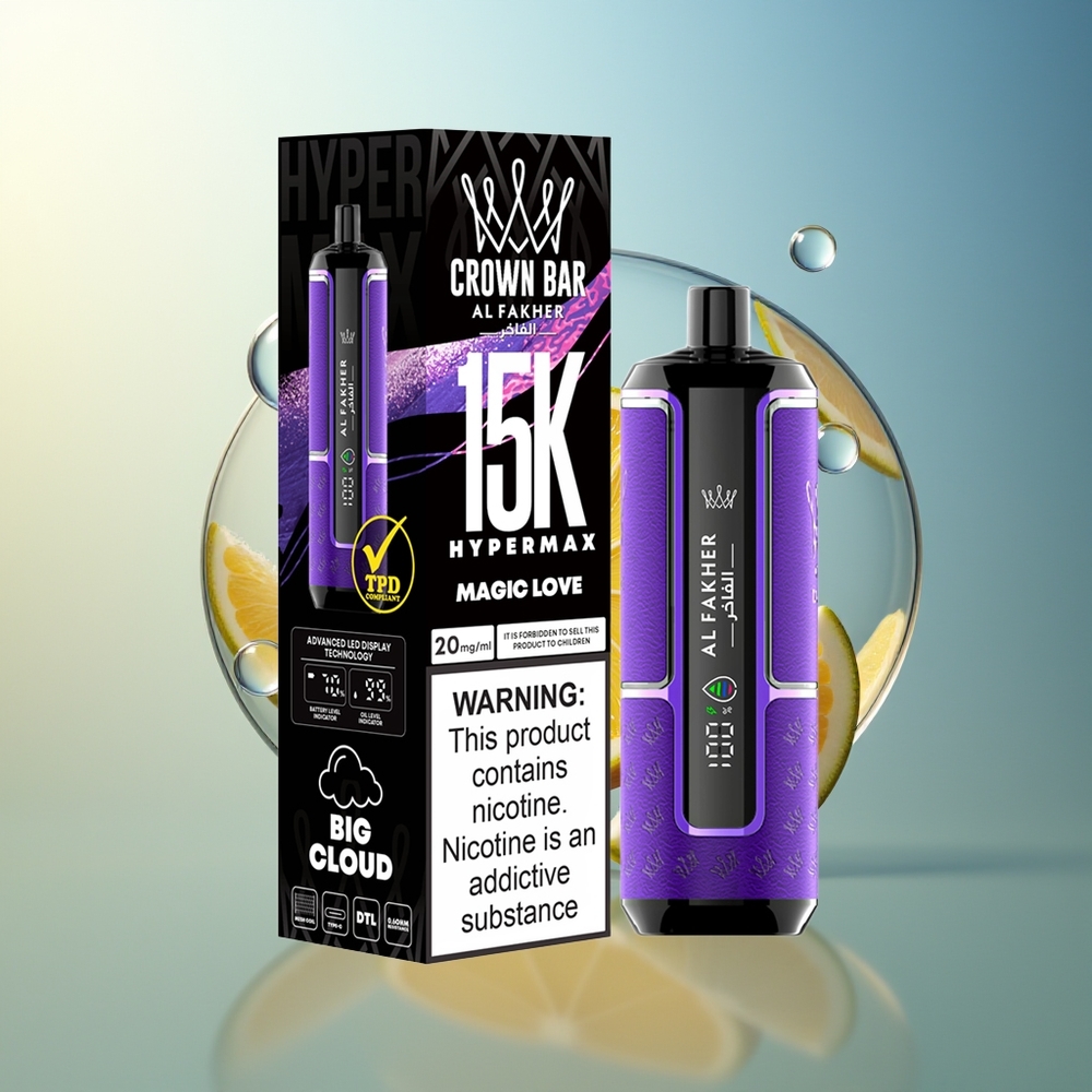Al Fakher Crown Bar 15K Amore Magico E-Liquid 22ml 600mAh