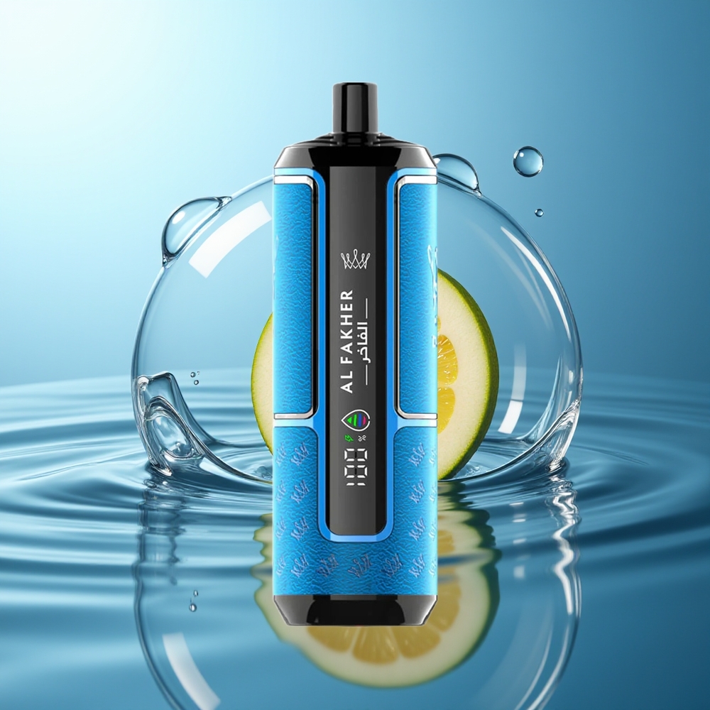 Al Fakher Crown Bar 15K Blu Oceano Portatile Ricaricabile