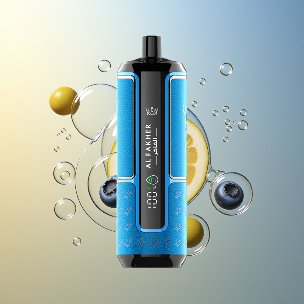 Al Fakher Crown Bar 15K Gomma Mirtillo Portatile 600mAh