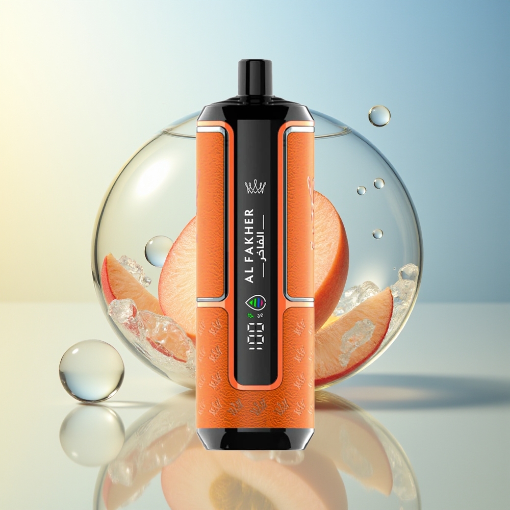 Al Fakher Crown Bar 15K Pesca Ghiaccio ipermax Portatile 600mAh