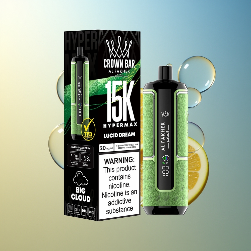 Al Fakher Crown Bar 15K Sogno Lucido ipermax 22ml 600mAh
