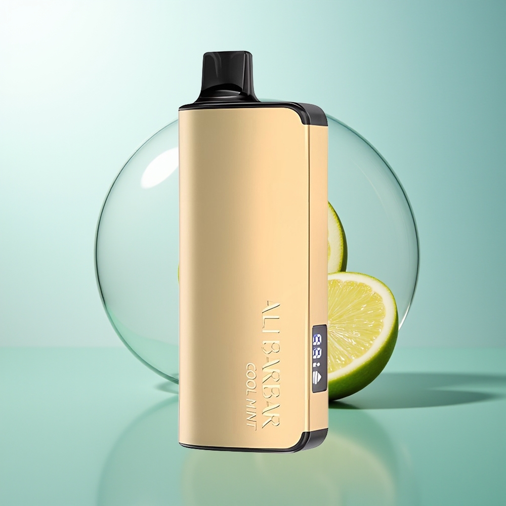 Alibarbar Ingot 9000 Puff Menta Fresca 2350mah LED Display