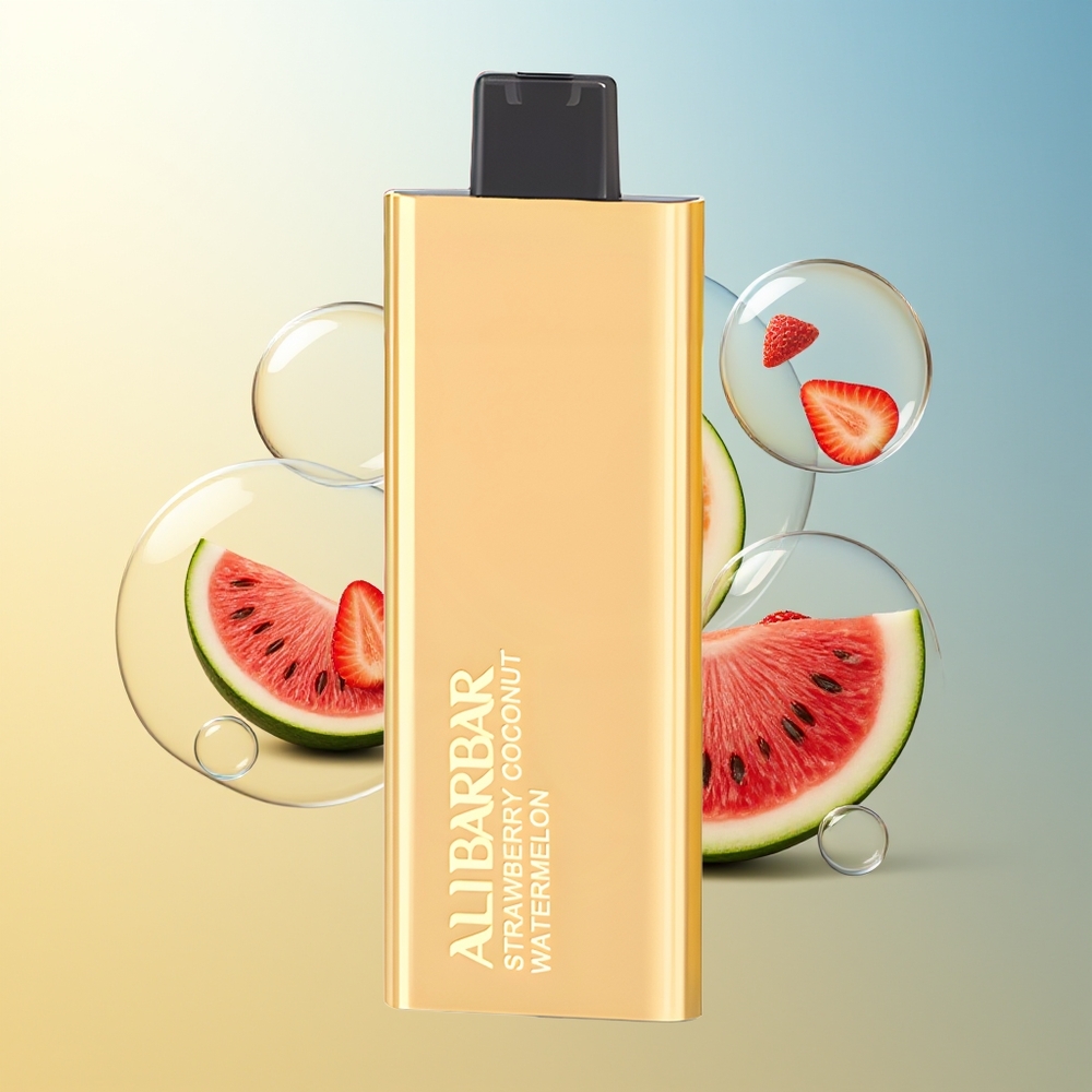 Alibarbar Pandora 7000 Puff Fragola Cocco Anguria 17ml