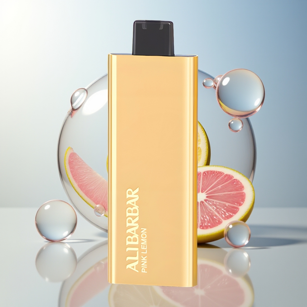 Alibarbar Pandora 7000 Puffi Limone Rosa Disposable Vape 17ml