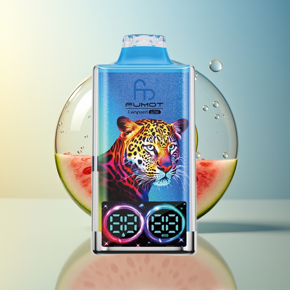 Fumot Leopard 40K Puff Anguria Bubblegum 5% Nicotine Type-C Charging