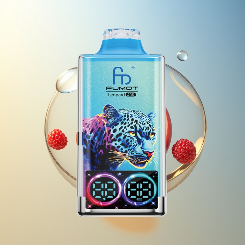 Fumot Leopard 40K Puff Pesca e Bacca 5% Nicotina 700mAh
