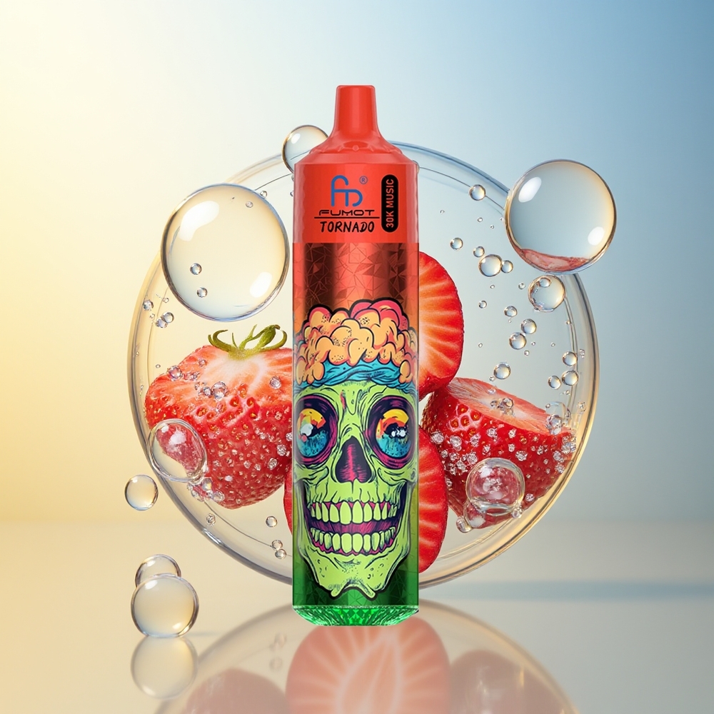 Fumot RandM Tornado 30000 Puff Fragola Bacche Ghiaccio 30mL 600mAh