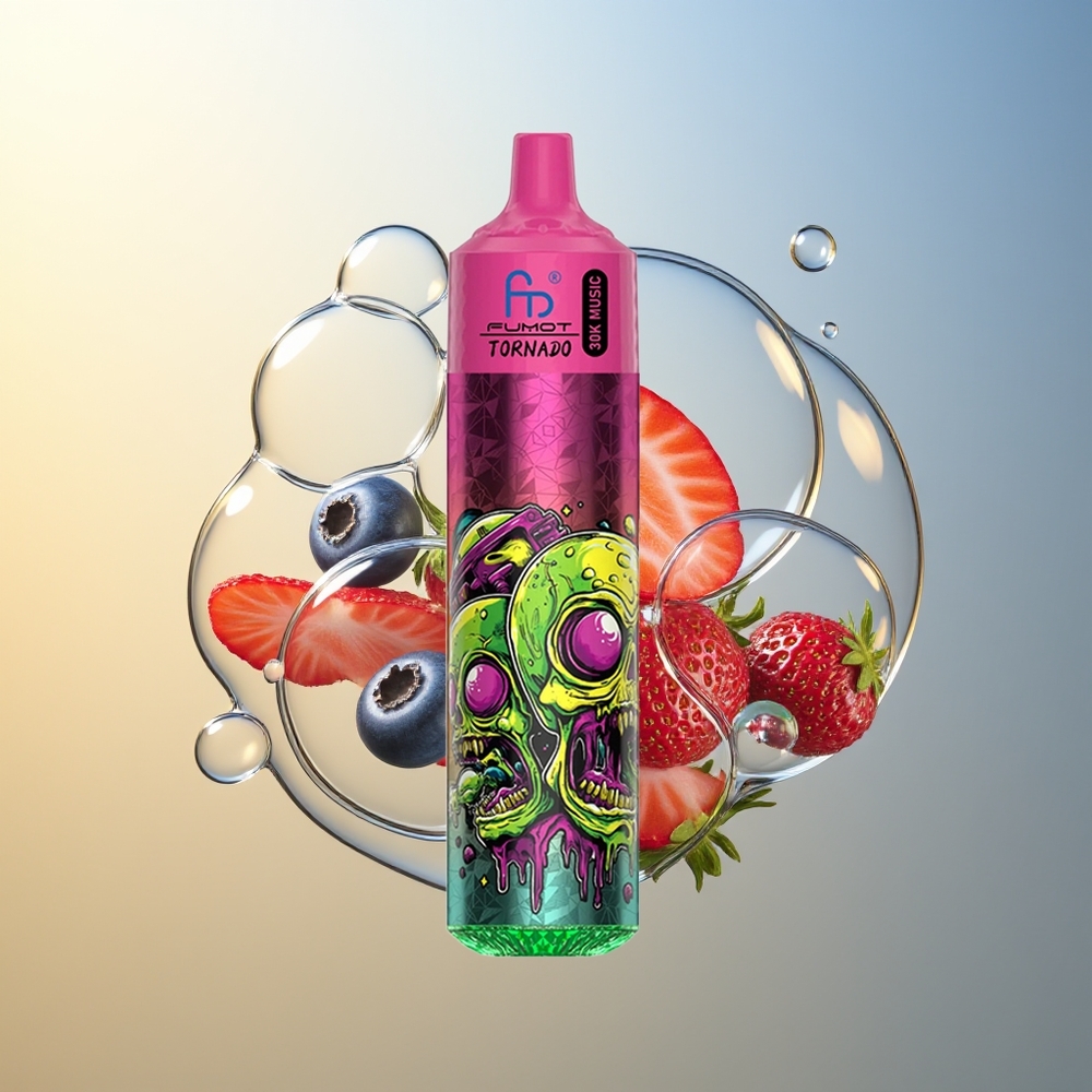 Fumot RandM Tornado 30000 Puff Fragola Mirtillo 30mL 600mAh
