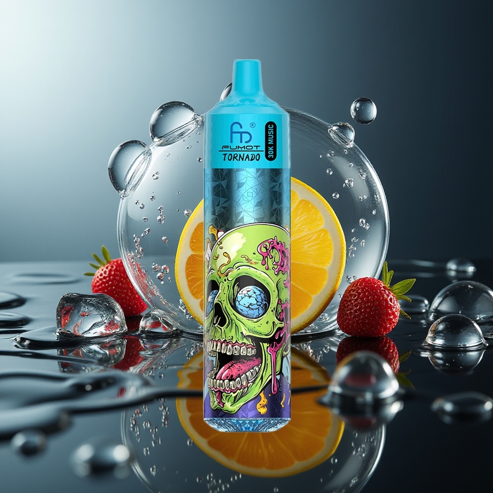 Fumot RandM Tornado 30000 Puff Ghiaccio Nero 30mL 600mAh