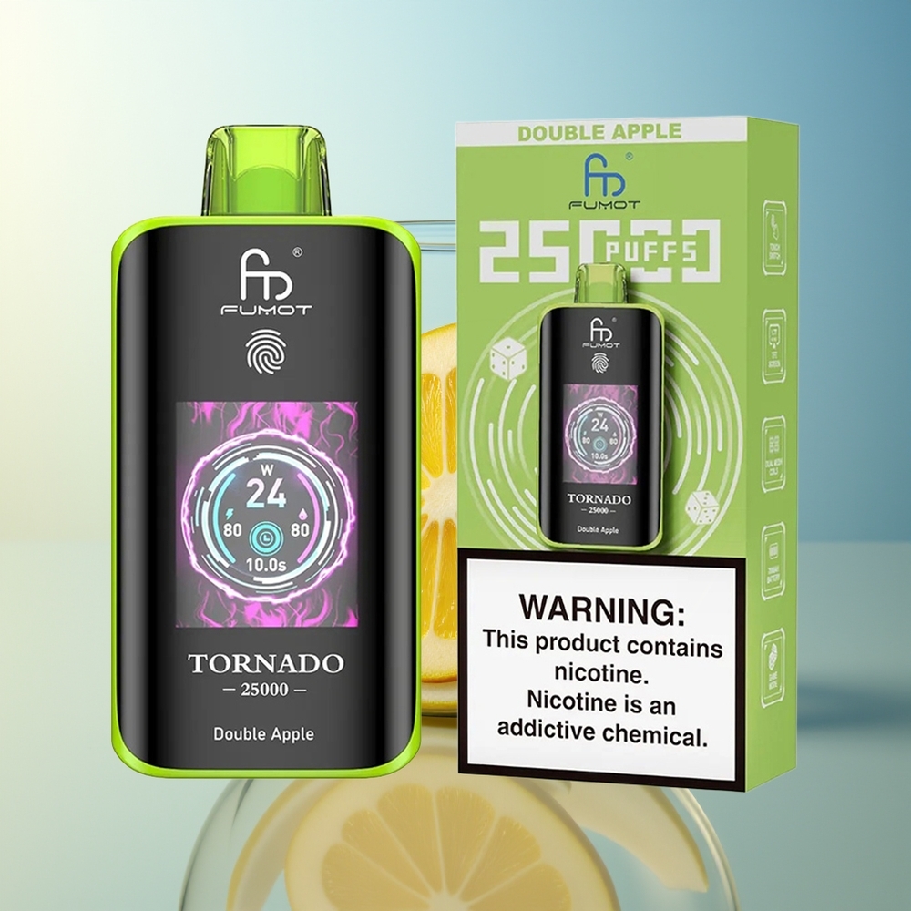 Fumot Tornado 25000 Doppia Mela HD Screen Type-C