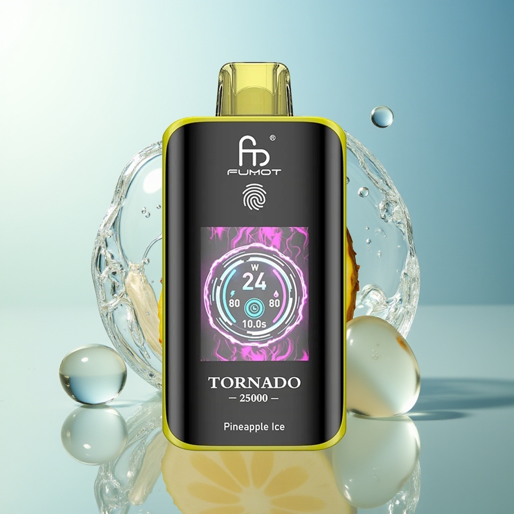 Fumot Tornado 25000 Puff Ananas Ghiaccio Ricaricabile 700mAh