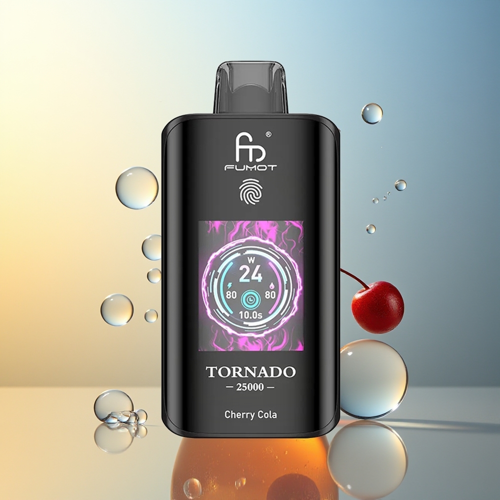 Fumot Tornado 25000 Puff Ciliegia Cola Ricaricabile 700mAh