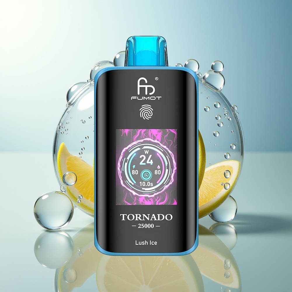 Fumot Tornado 25000 Puff Ghiaccio Rigoglioso Ricaricabile 700mAh