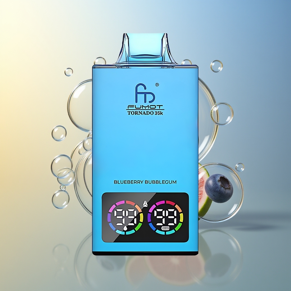 Fumot Tornado 35000 Dual Mesh Blueberry Bubblegum USB-C